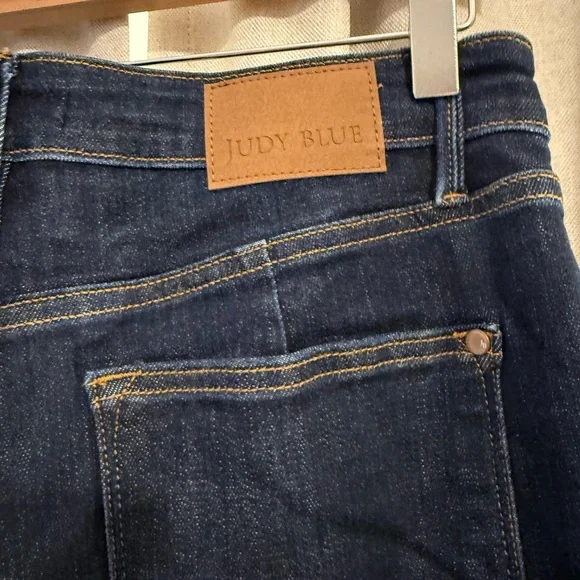 Judy Blue Straight Leg Dark Wash Jeans 11 - Picture 6 of 6